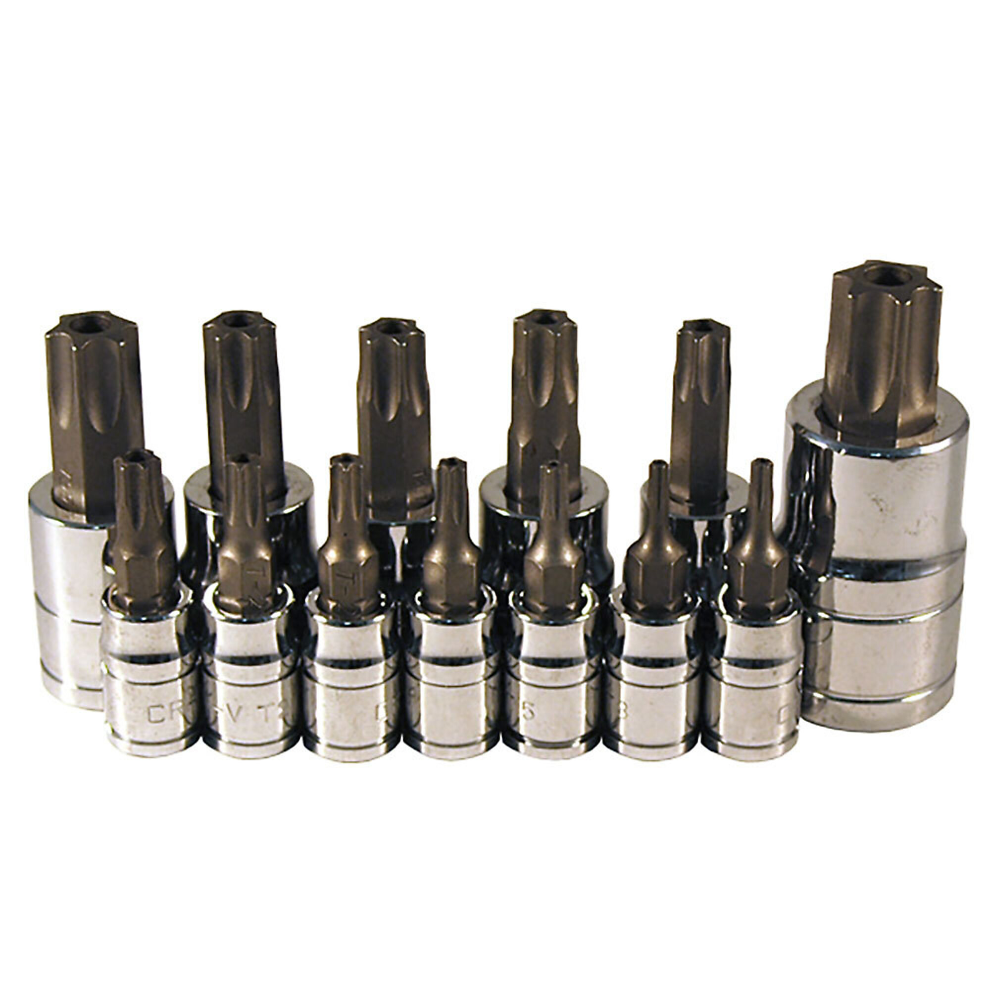 ATD Socket 6 Lobe Tamper Pro Of Driver Set 13Pc, Model# 10097